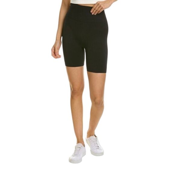 WeWoreWhat Bike Shorts High Waist sz M in Black (Long Length) NWT - Picture 1 of 9